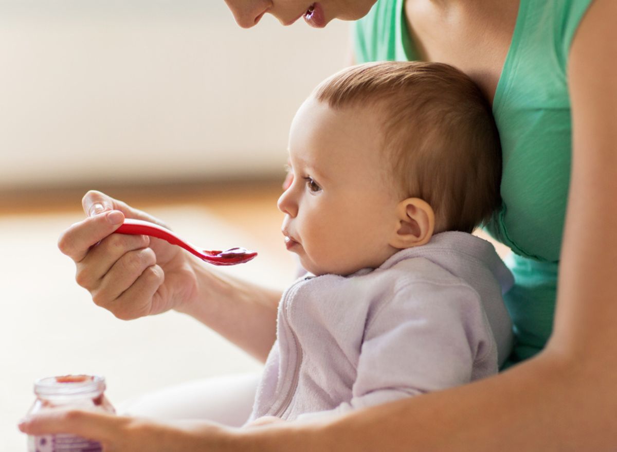 Feeding an infant