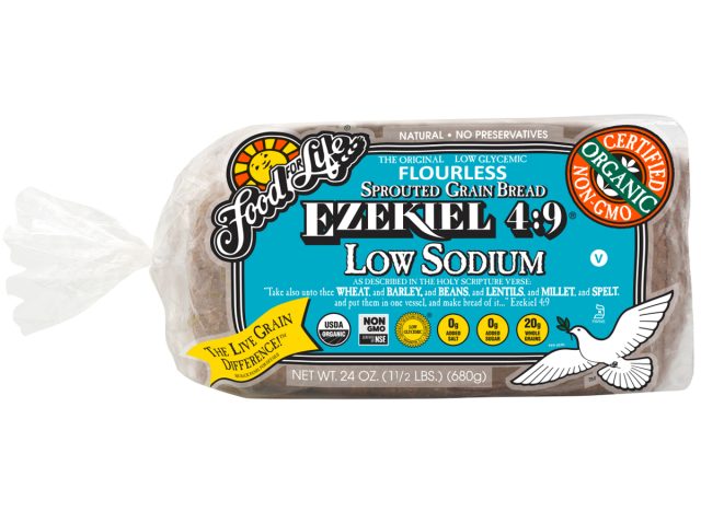 Ezekiel 4:9 Low Sodium Sprouted Whole Grain Bread