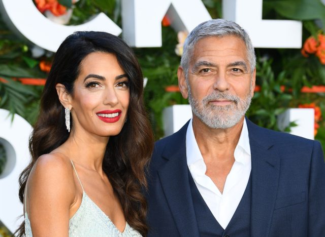 George Clooney and Amal