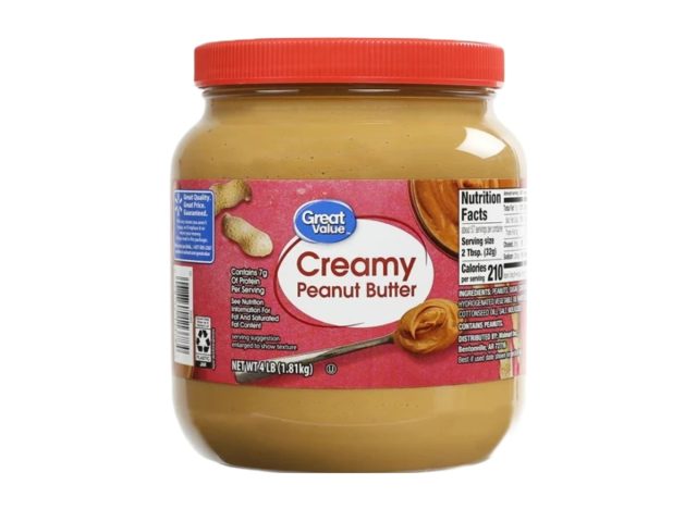 great value creamy peanut butter