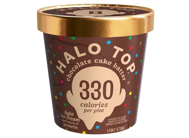 halo top chocolate cake batter ice cream