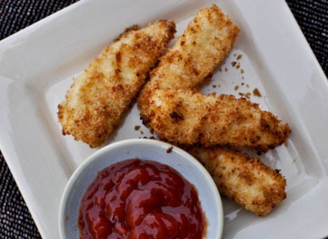 homemade fish sticks