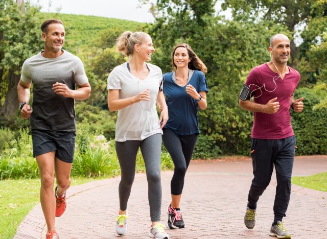 jogging group