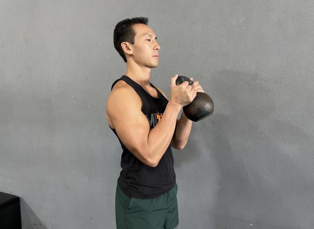 kettlebell hammer curl