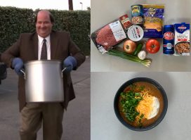kevin the office chili