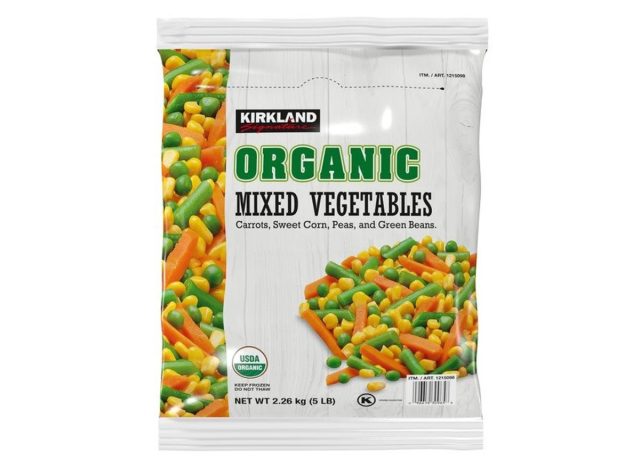 kirkland organic mixed vegetables