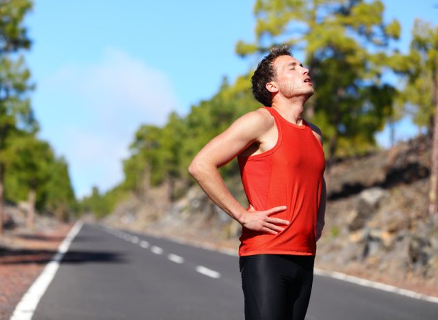 male runner demonstrating best breathing techniques for working out