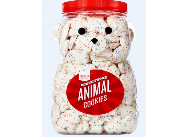 market pantry white fudge animal cookies