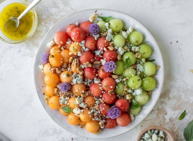 melon ball salad