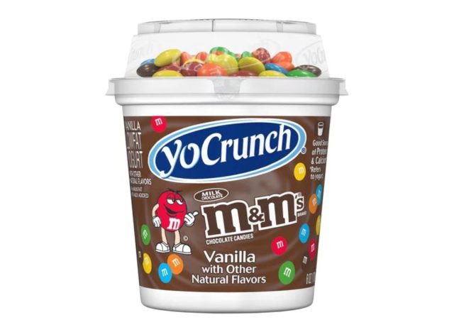 m&m yocrunch yogurt