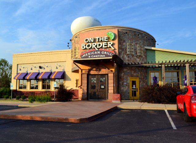 on the border mexican grill & cantina