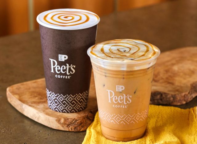 peet's caramel apple lattes