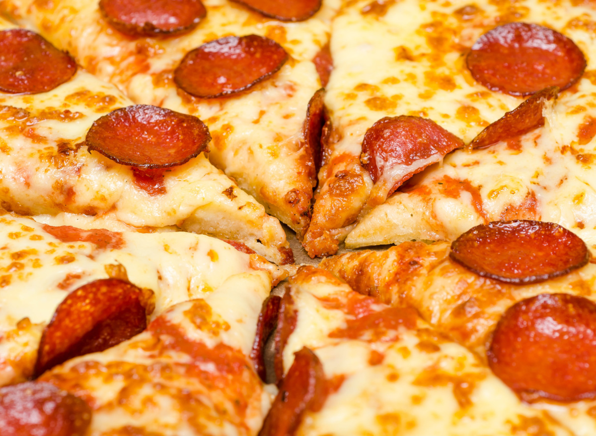 pepperoni pizza slices