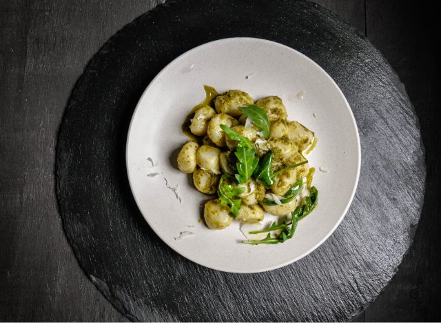 gnocchi pesto