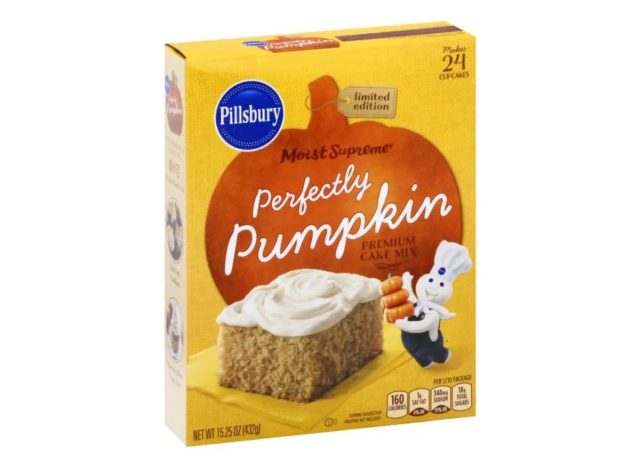 pillsbury moist supreme perfectly pumpkin premium cake mix