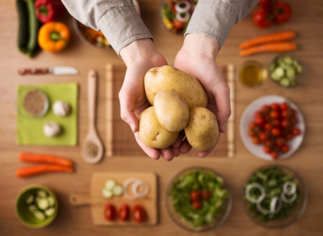 potatoes and dinner