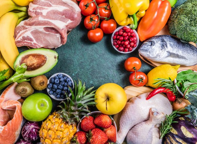 protein veggies and fruit diet