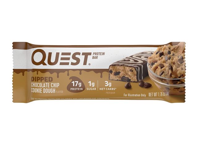 Quest Bar Protein Dough Coated With Chocolate Chips