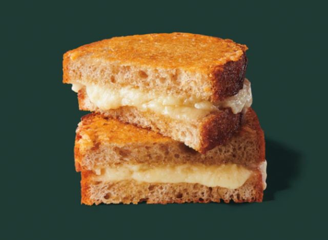 starbucks crispy grilled cheese on sourdough