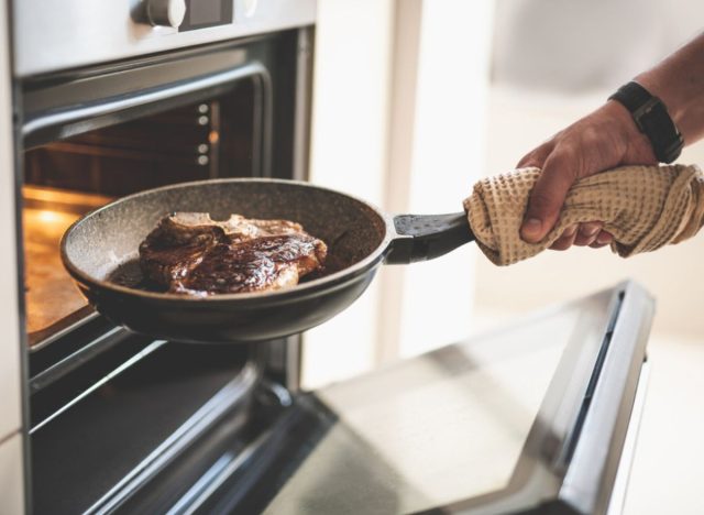 steak in oven