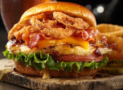 TGI Fridays' Whiskey Glazed Chicken Sandwich