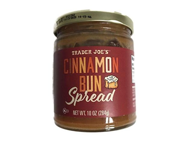 trader joe's cinnamon bun spread