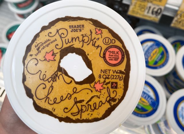 trader joe's pumpkin cream cheese