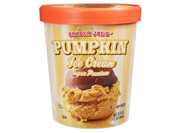 trader joe's pumpkin ice cream