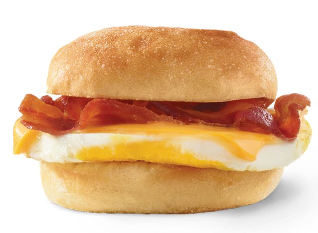 wendys Classic Bacon, Egg & Cheese Sandwich
