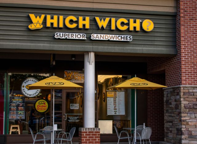 which wich superior sandwiches exterior