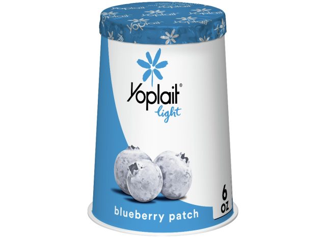 Yoplait Light Blueberry Pasta Yogurt