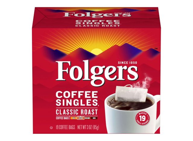 Folgers Coffee Singles