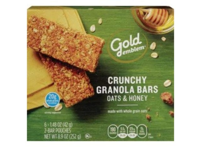 Gold Emblem Oats & Honey Crunchy Granola Bars