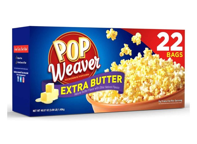 Pop Weaver Microwave Popcorn Extra Butter