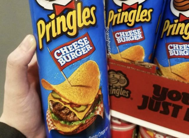 Pringles Cheeseburger