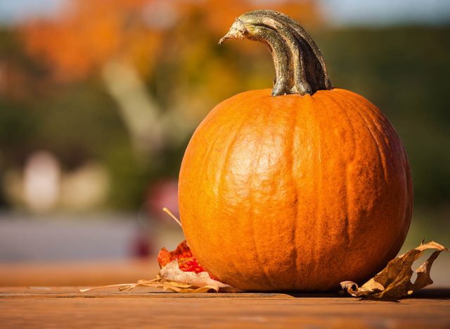 Pumpkin and pumpkin stem