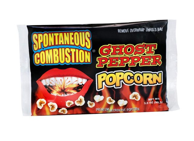 Spontaneous Combustion Ghost Pepper Popcorn