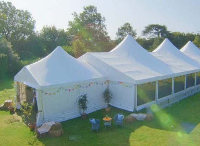 The Great British Bake Off tent