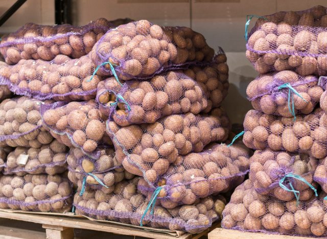 bags of potatoes
