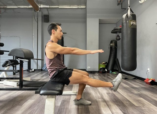 bench pistol squat