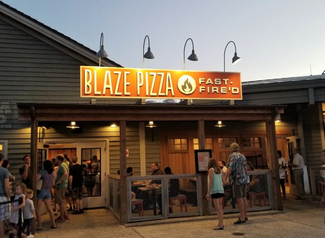 Exterior of Blaze Pizza