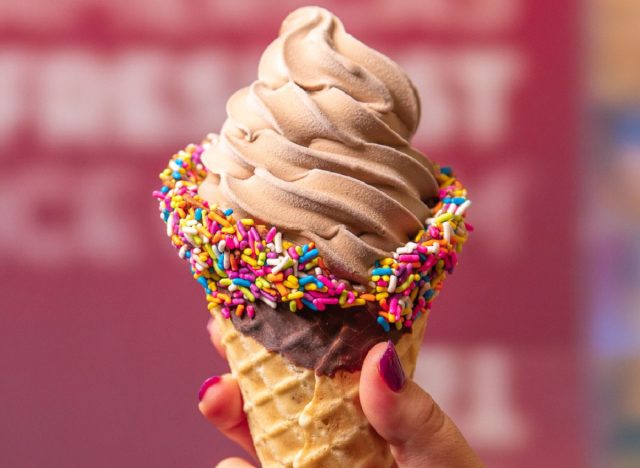 carvel chocolate ice cream cone