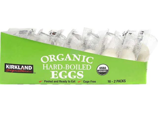costco organic hard-boiled eggs