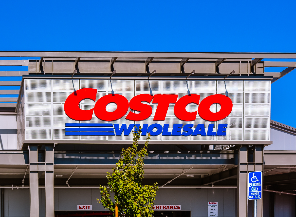 costco wholesale sign