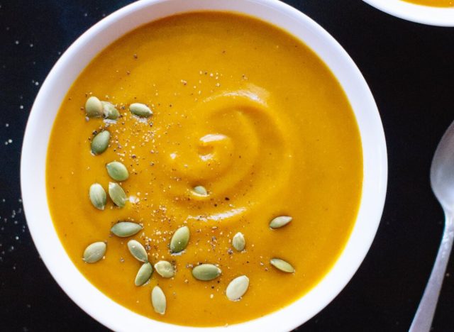 creamy roasted pumpkin soup