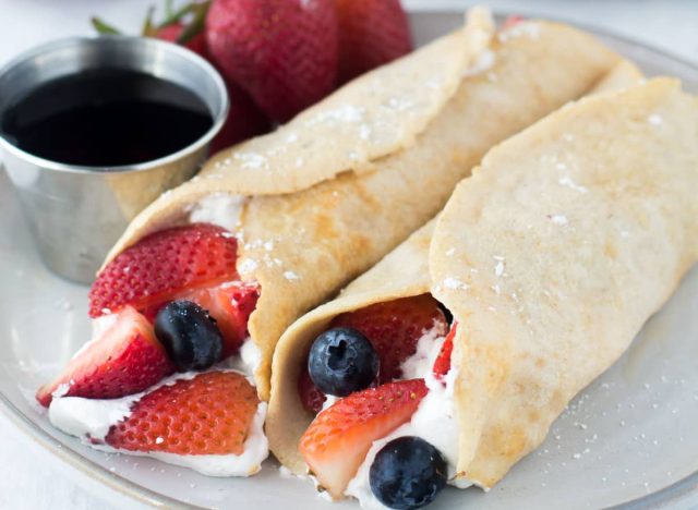 egg white crepes