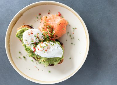 eggs avocado toast smoked salmon