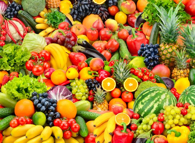 photo of fresh fruits and veggies
