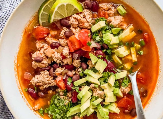 ground chicken chili