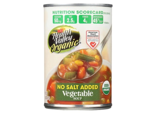 health valley organic vegetable soup no salt added
